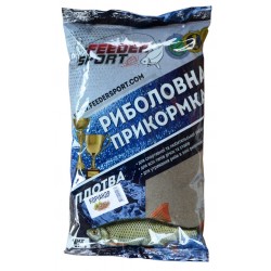 Підгодовування рибальське, Feeder Sport Плітка, 1кг, смак Коріандр, колір чорний